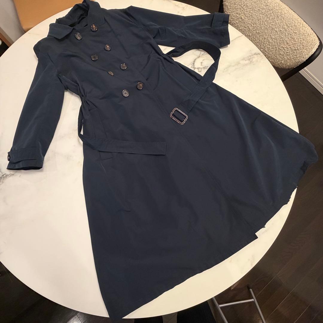 MAX MARA The Cube サイズ36 ネイビーロングコート