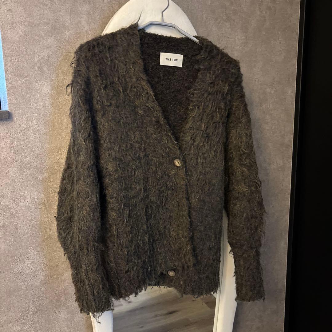 トップス THETOE PIGALLE SHAGGY CARDIGAN
