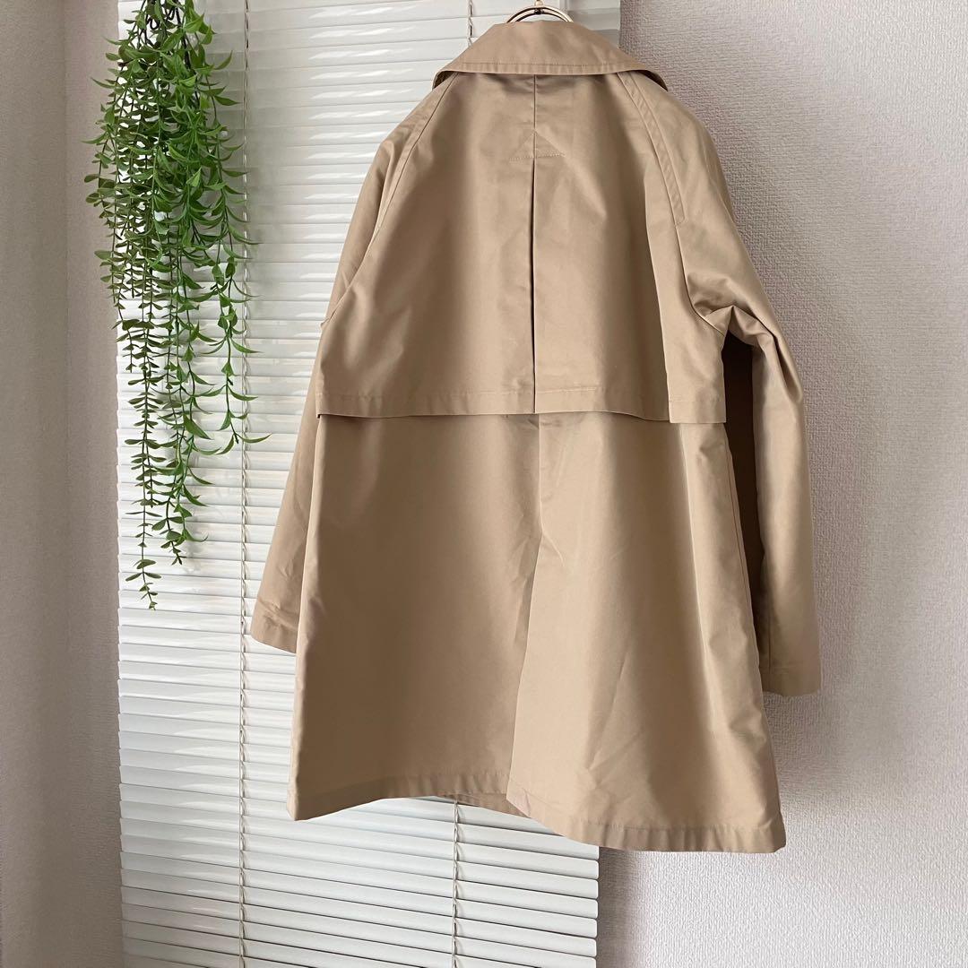 【2024SS】relume ショートトレンチコート 春コート 36 ベージュ