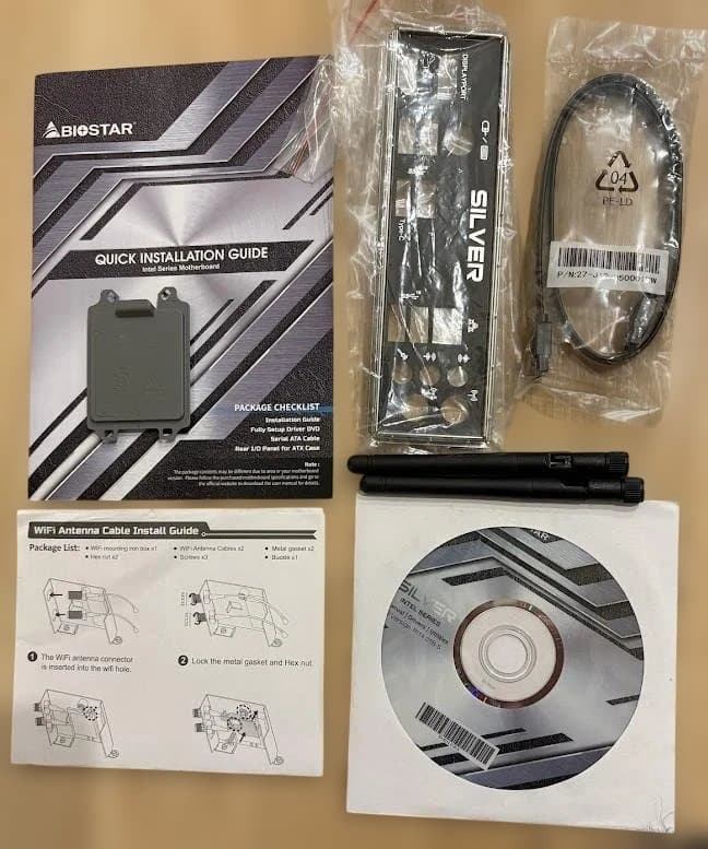 BIOSTAR B760T-SILVER Mini-ITX マザーボード 難あり
