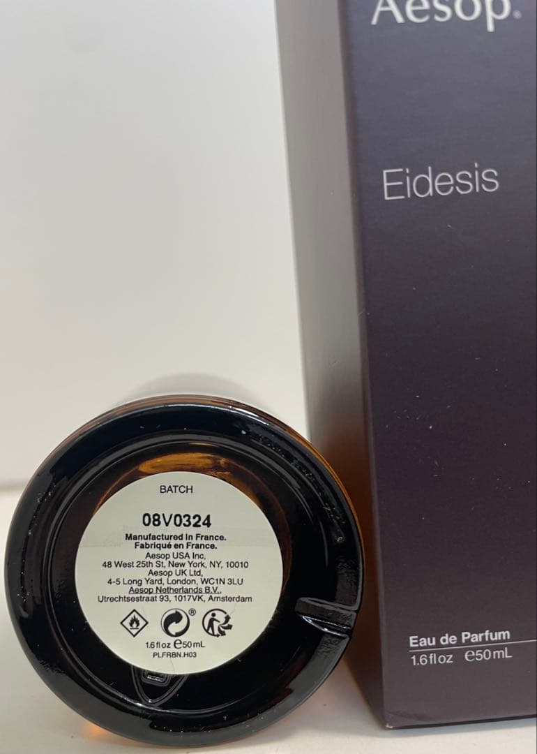 Aesop Eidesis イソップ イーディシス Eau de Parfum