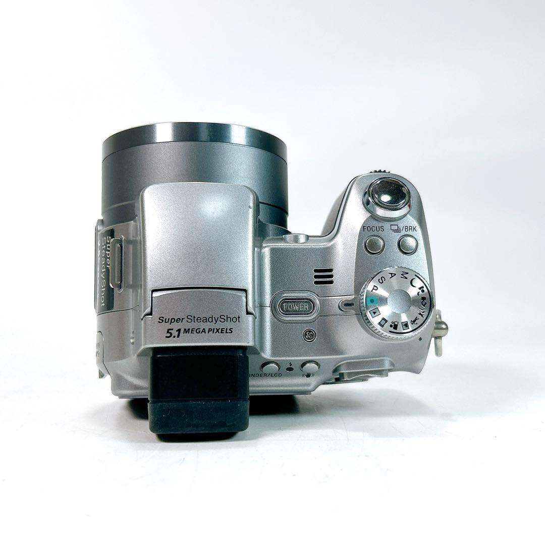 SONY Cyber-shot DSC-H1 シルバー デジカメ 単三電池駆動