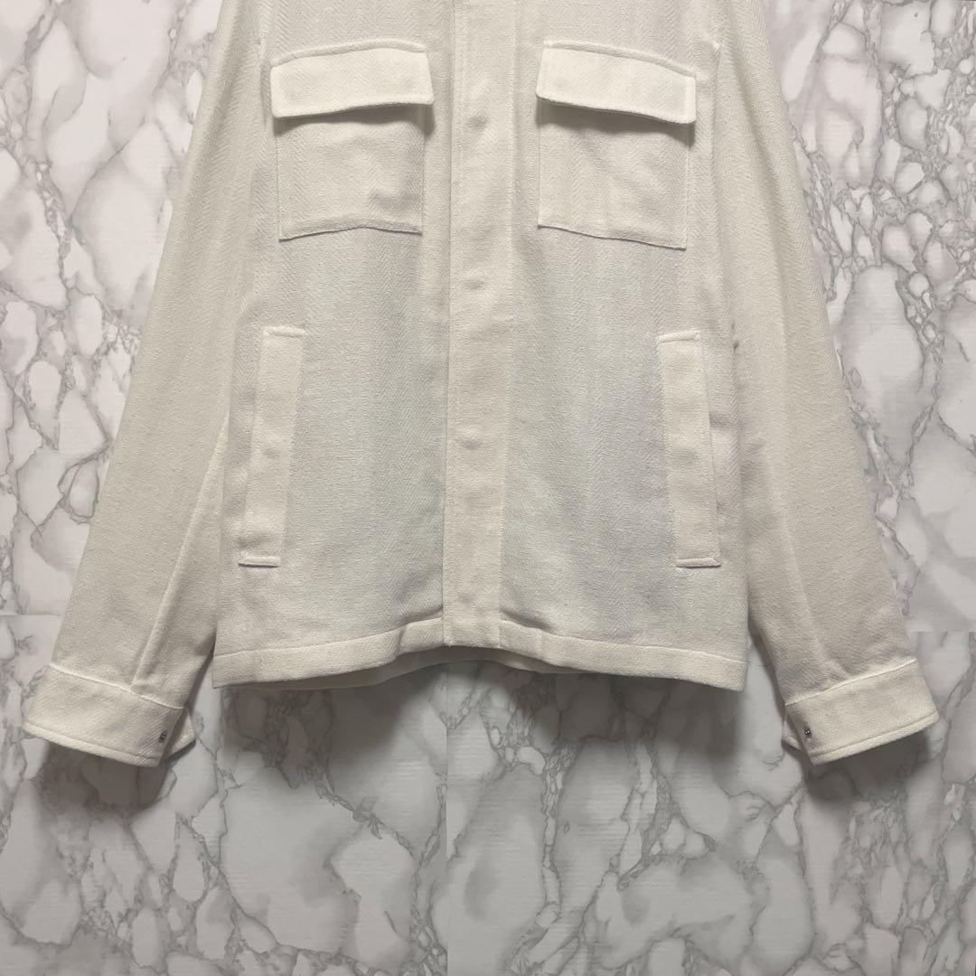 良品　HERNO ヘルノ　デザインシャツジャケット　イタリア製