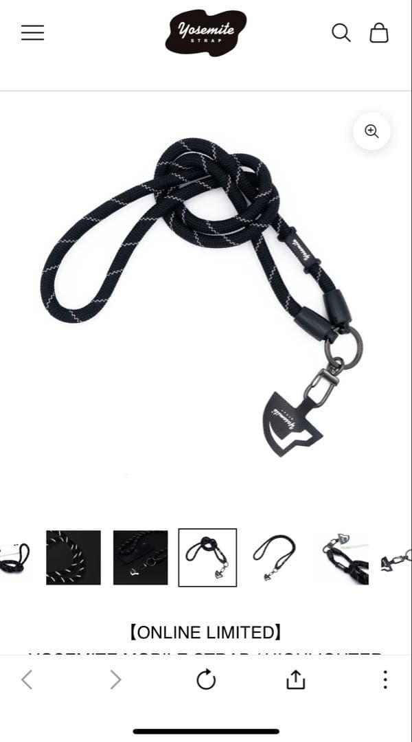 スマホアクセサリー YOSEMITE MOBILE STRAP HIGHLIGHTER