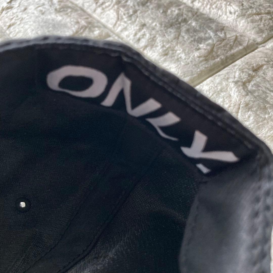 Only NY ロゴ キャップ ブラック