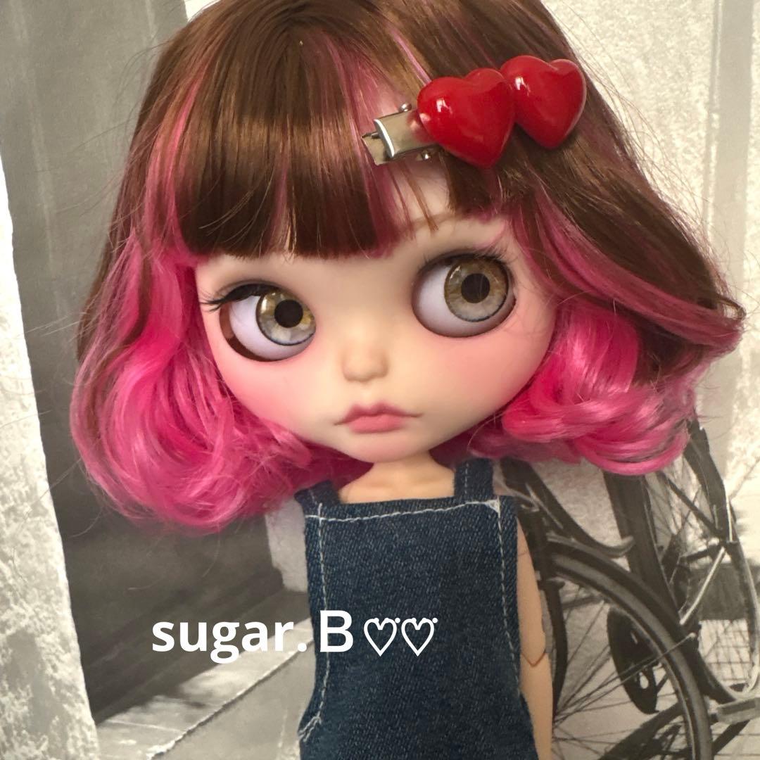 moila♡♡ アイシードールカスタム❤︎ブラウン×ピンク❤︎