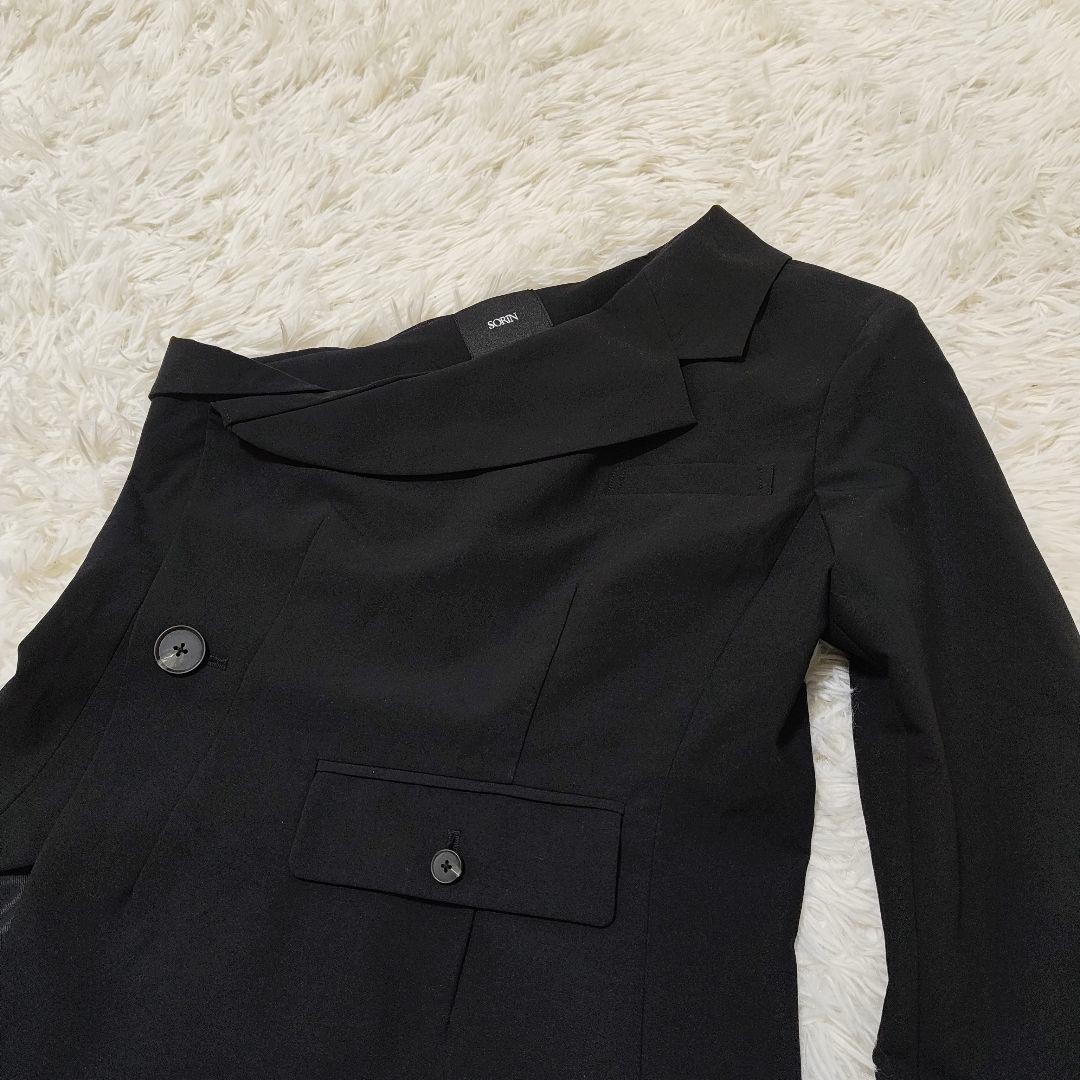 ジャケット・アウター 25SS SORIN One Shoulder Tailored Jacket