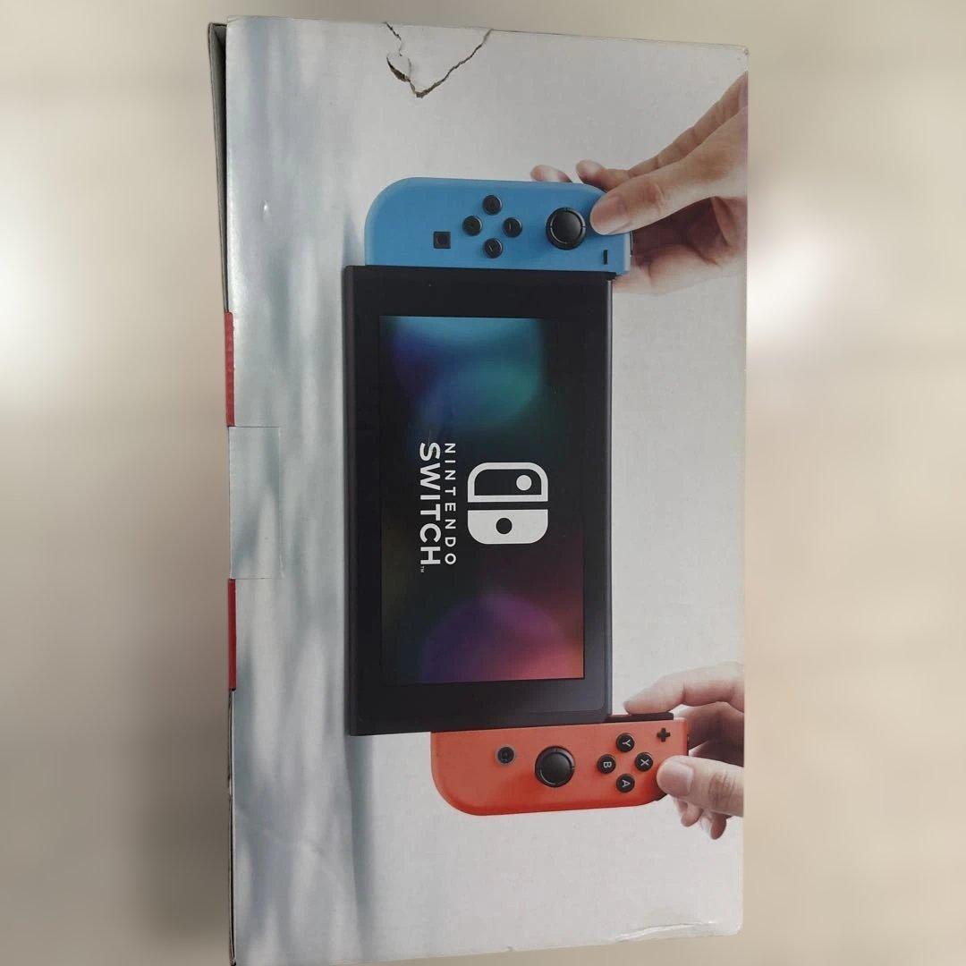 Switch ネオンブルー・レッド 本体とjoyconセット海外版(us)