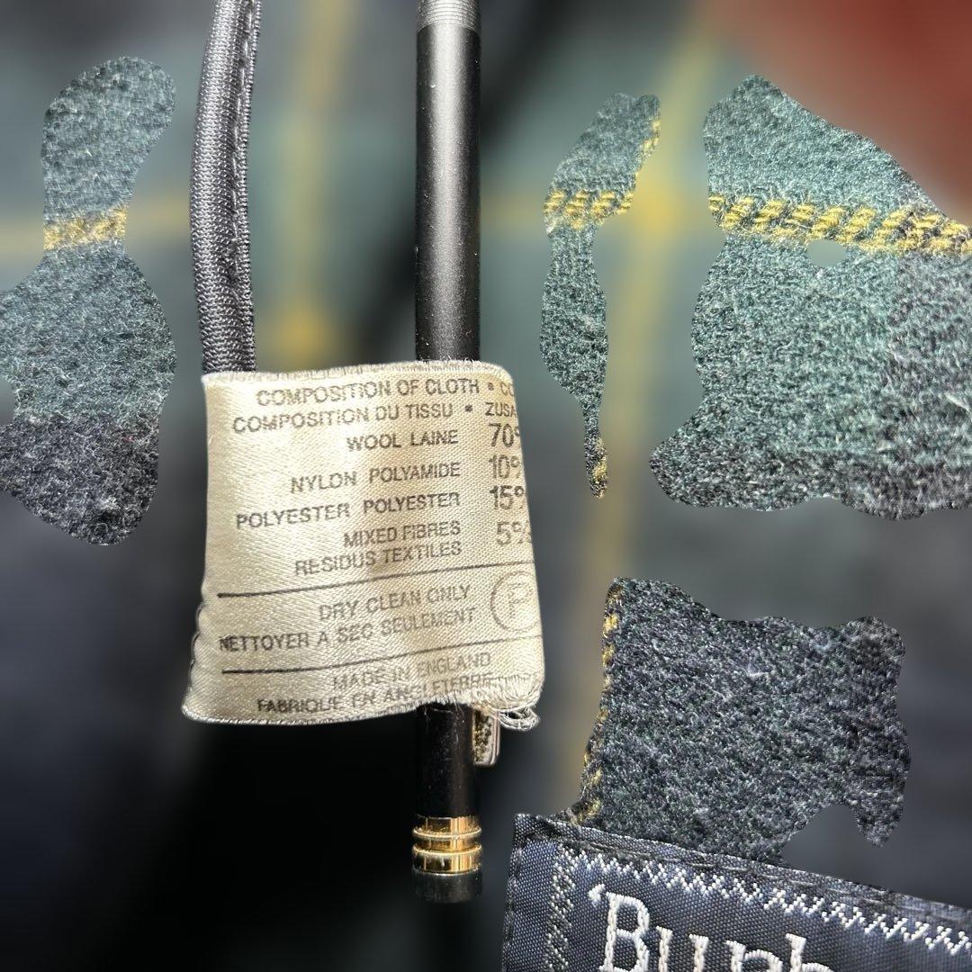 バーバリー　BURBERRY ダッフルコート　M 英国製 旧ラベル　希少品