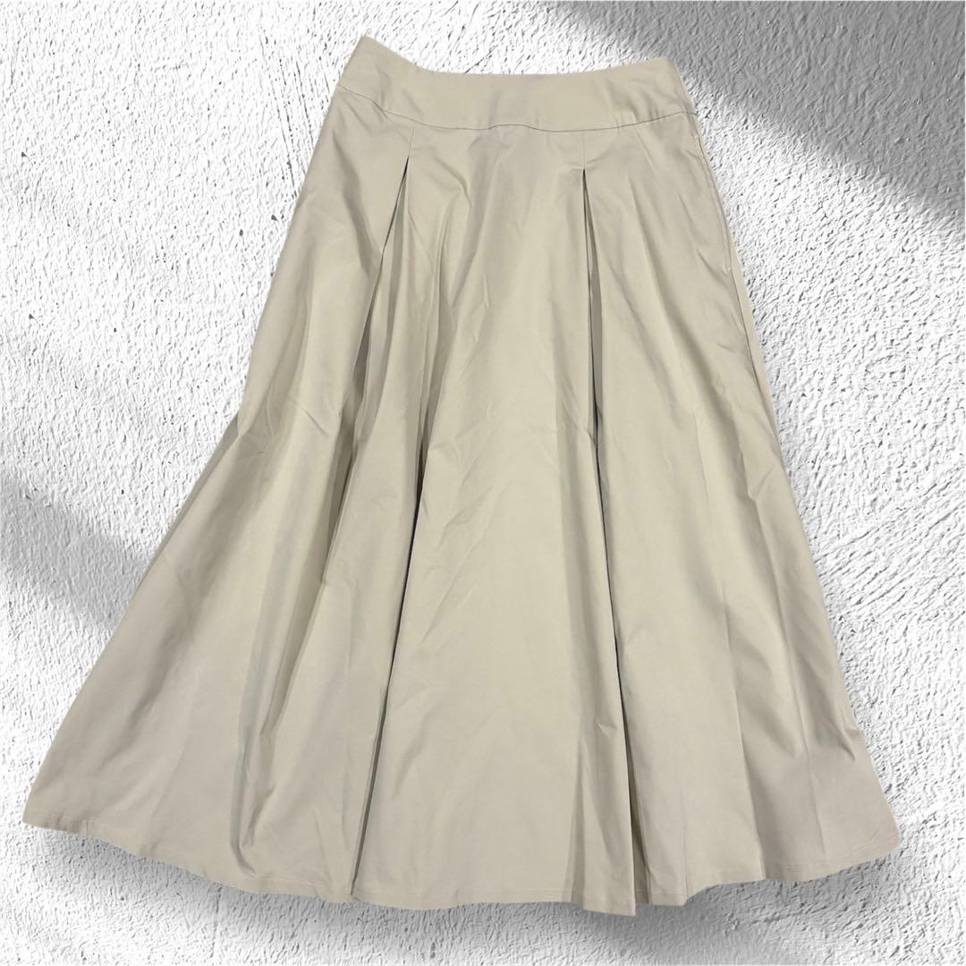 週末セール✨SOEJU｜ソージュ 定価1,4万 リモンタタックスカート ベージュ