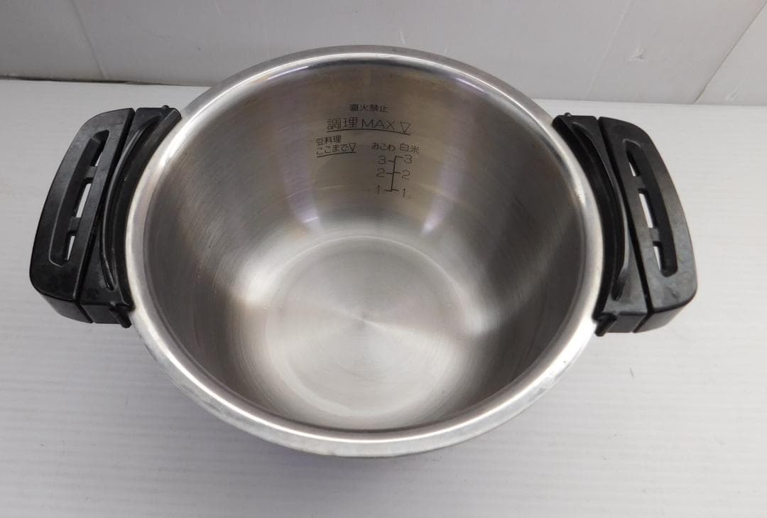象印 圧力IHなべ（家庭用圧力鍋）VD ボルドー EL-MB30 19年製