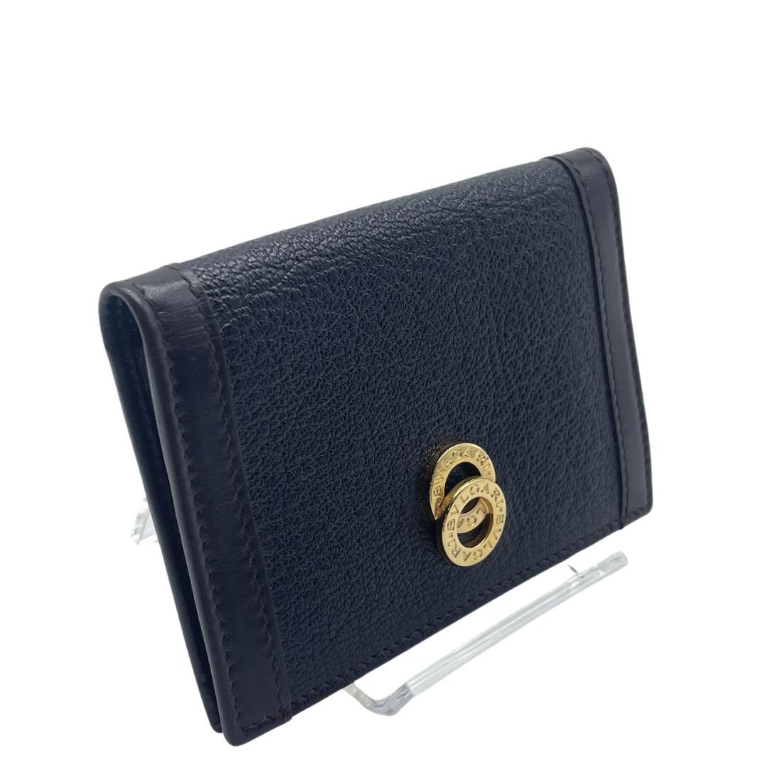 BVLGARI ブルガリ カードケース ドッピオトンド 名刺入れ ブラック