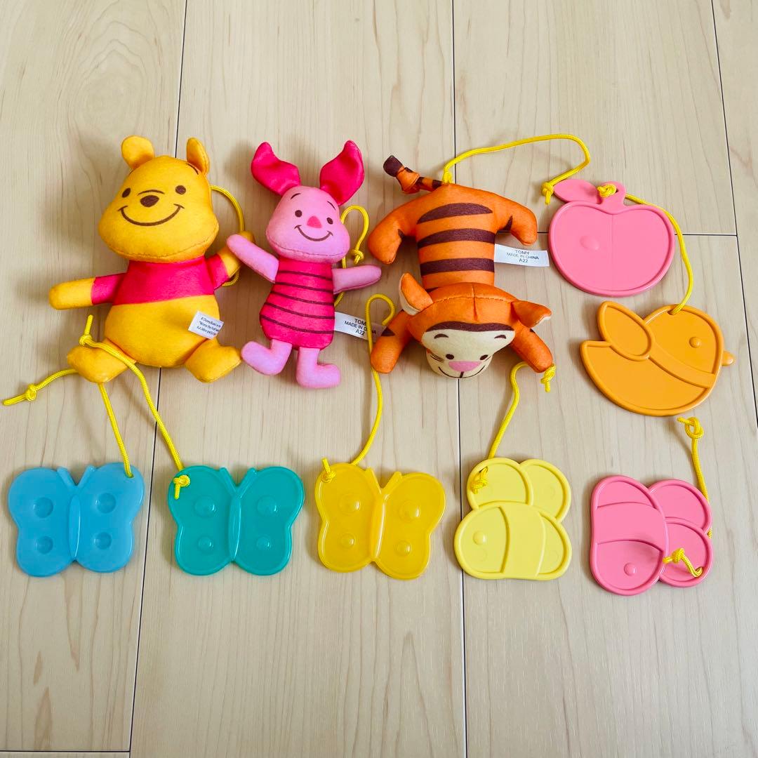 《美品》くまのプーさん えらべる回転6WAYジムにへんしんメリー　プーメリー