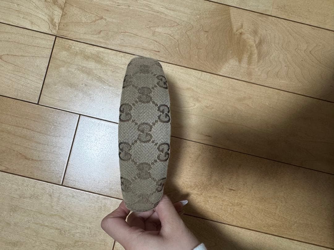 Gucci GGキャンバスヘアバンド