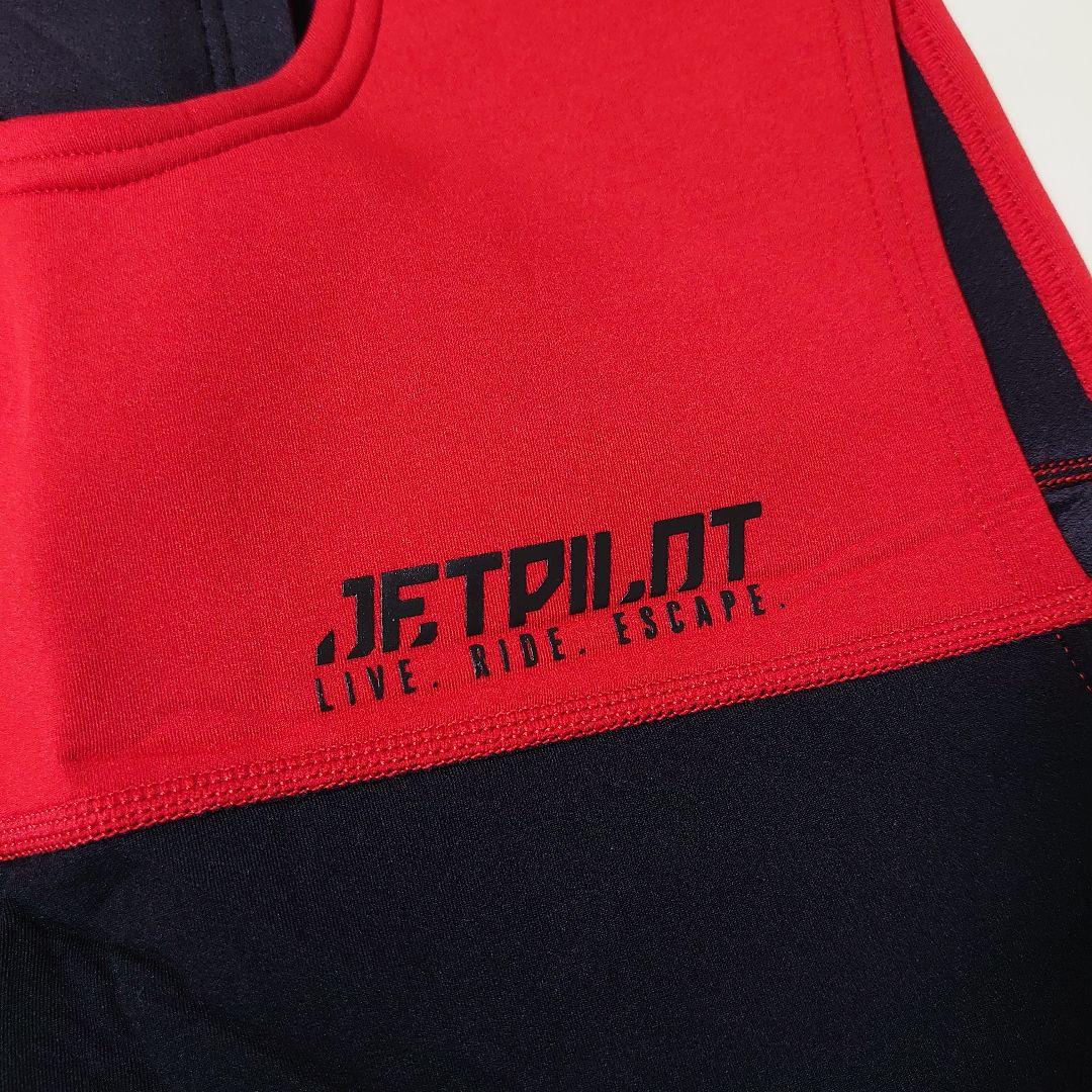 英*吉様 JETPILOT ウェットスーツ ロングジョン XL ブラック×レッド