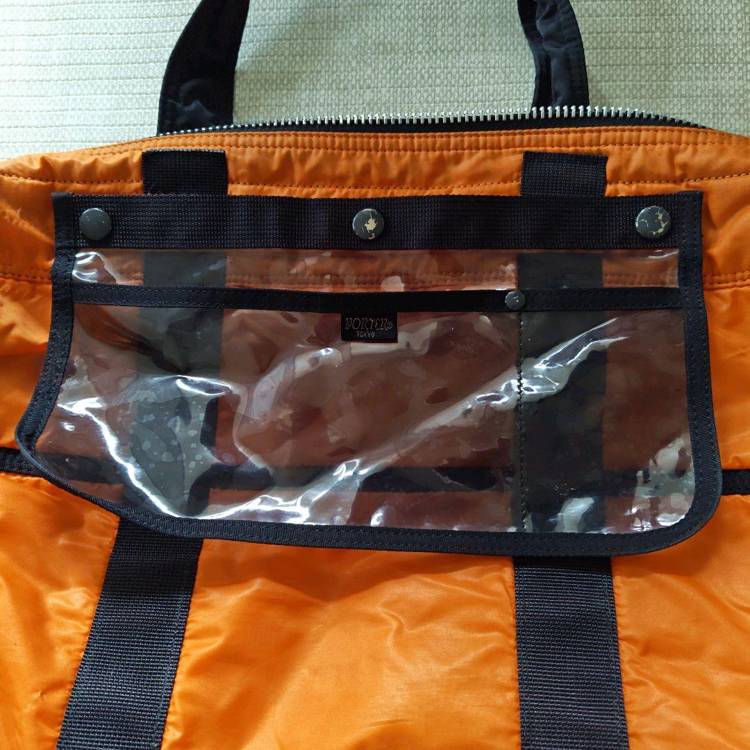 PORTER　タンカー　ボストン　バッグ　ナイロン　ブラック　黒　ショルダー無