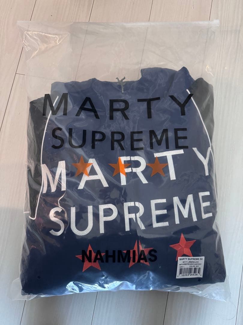 【最安値】MARTY SUPREME×nahmias ジャケット ネイビーL