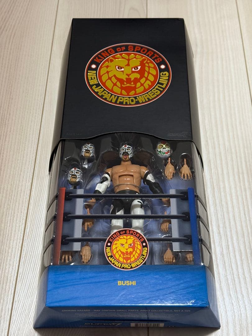 新日本プロレス BUSHI SUPER7 アクションフィギュア