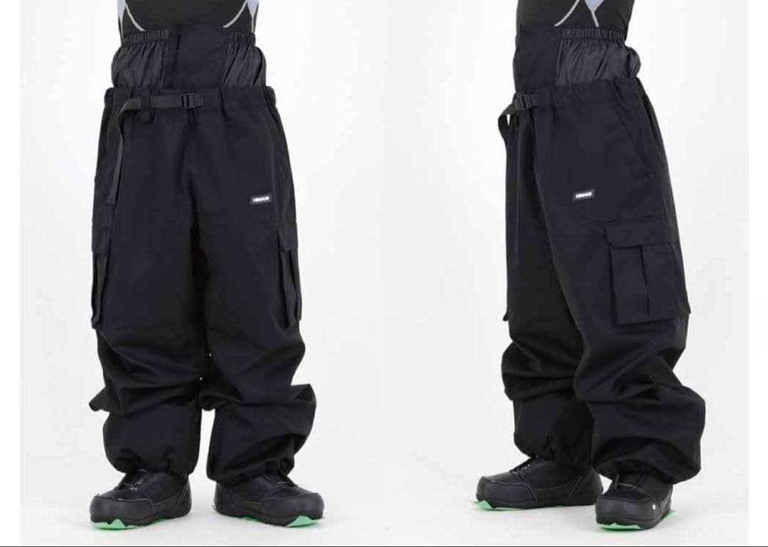 スノーボードウェア カーゴパンツ 防水素材 ハイマスマニア ハイマニ 男性用