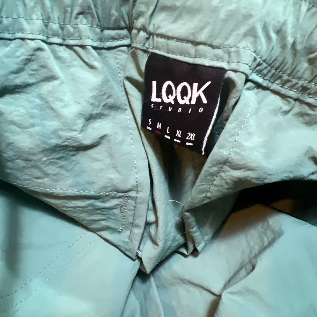 パンツ LQQQK Studio BUGGY PANTS (GREEN)