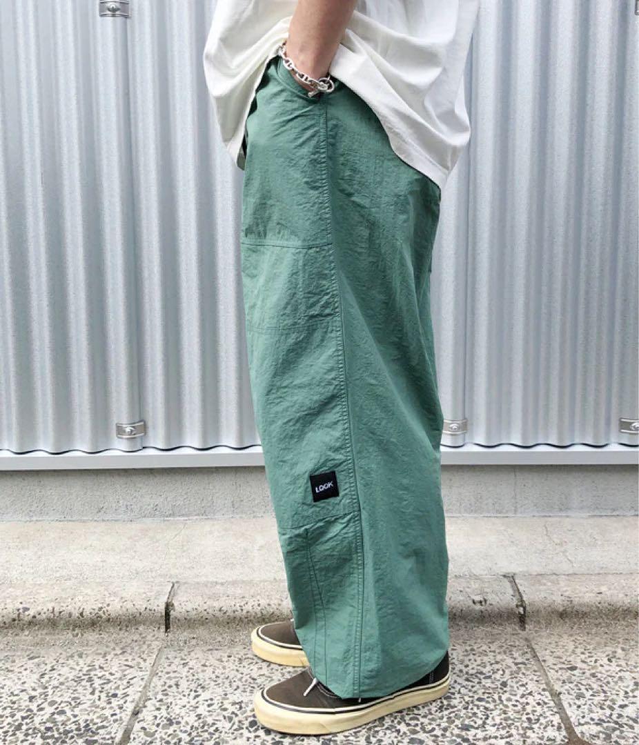パンツ LQQQK Studio BUGGY PANTS (GREEN)