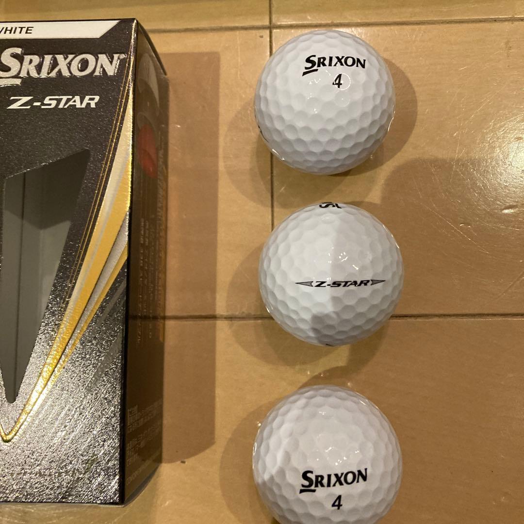 お値下げ　Srixon Z-STAR ホワイト 3ダース