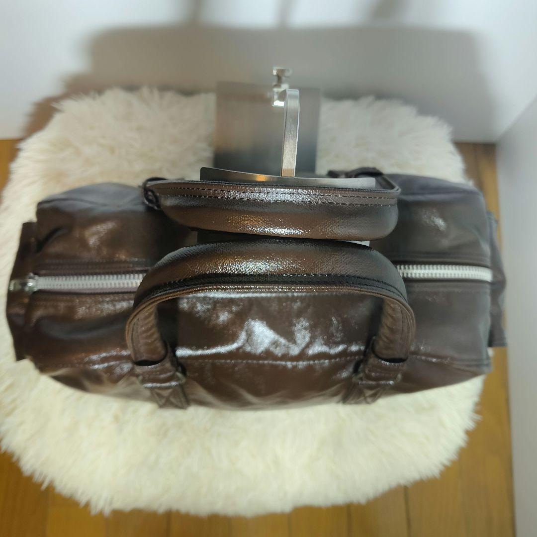 【極美品】PORTER ポーター ボストンバッグ ダークブラウン　フリースタイル