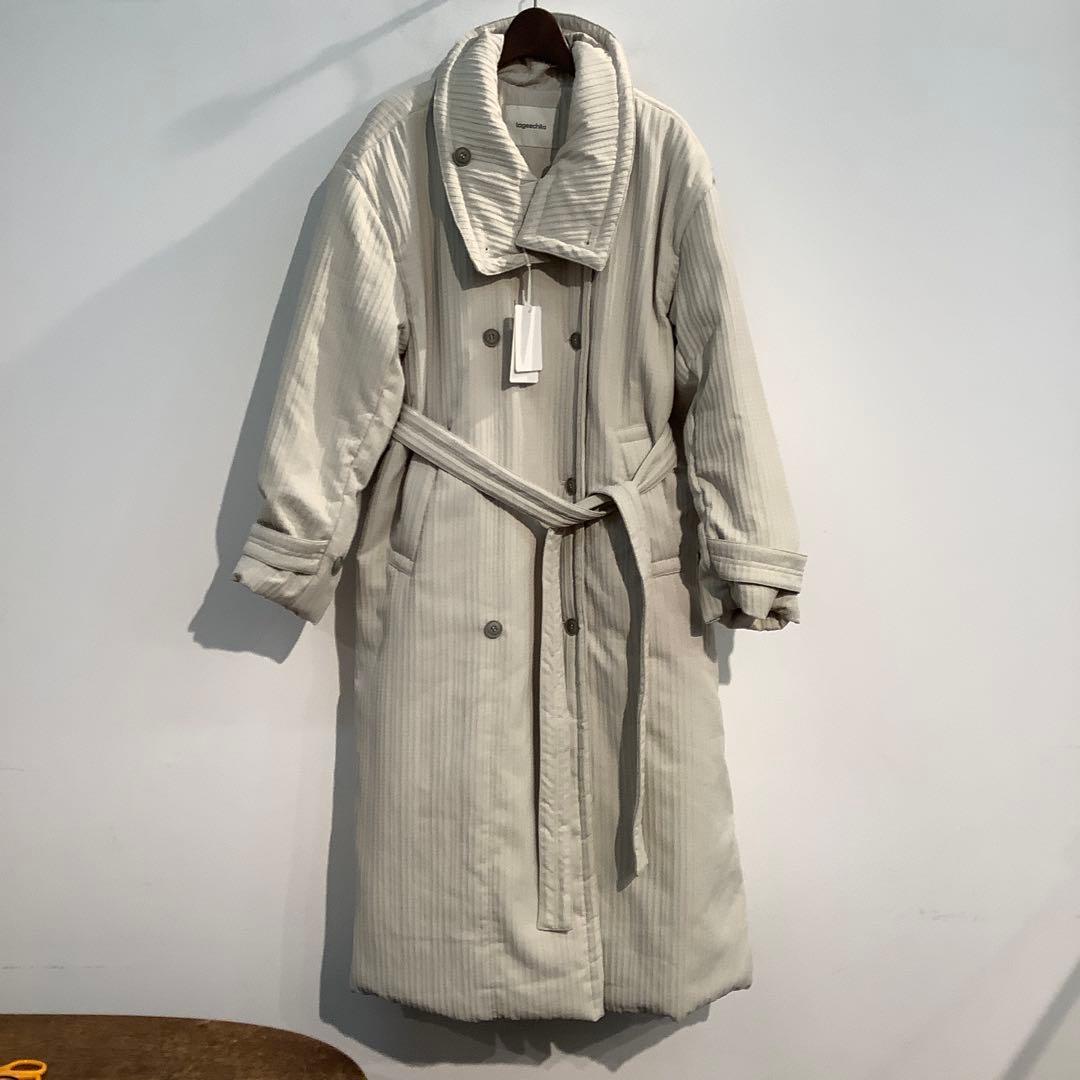 ⭐️新品⭐️tageechita スタンドカラーオーバーコットンコート　サイズM