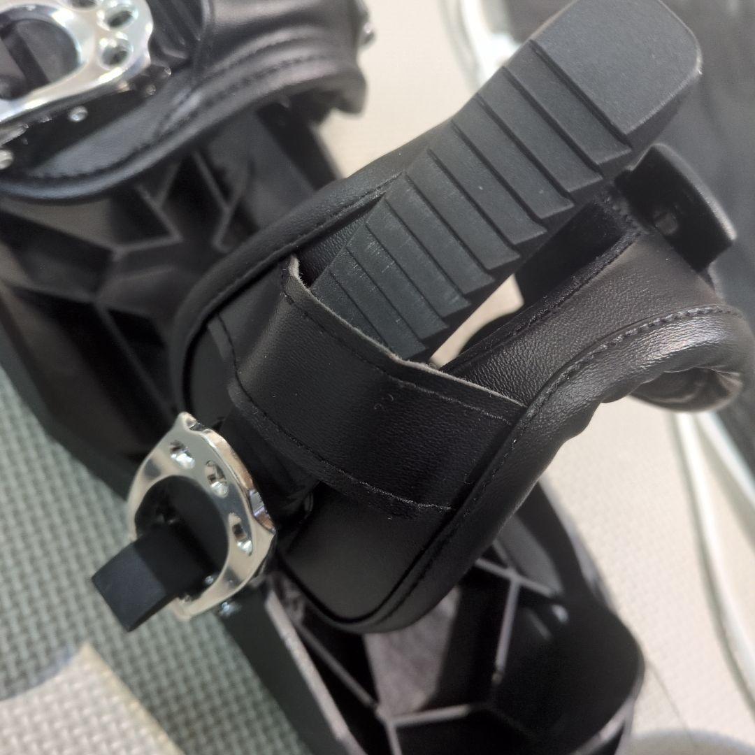【正規品】feet ブラック スノーフィート 収納バッグ＋予備パーツ付き