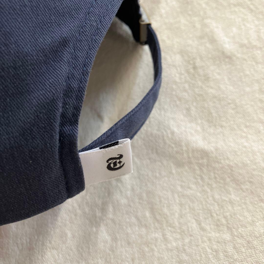 The New York Times Logo Cap ネイビー 帽子 紺色