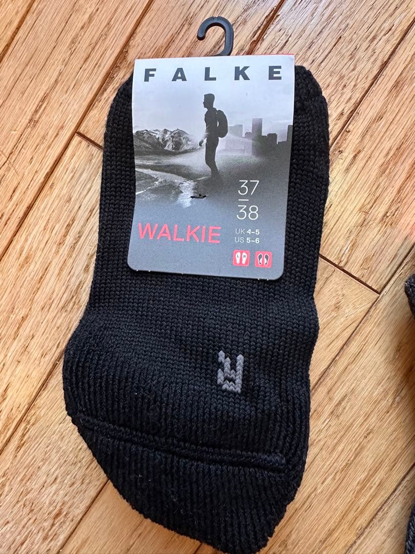 FALKE ファルケ　WALKIE ソックス 37-38 3足セット