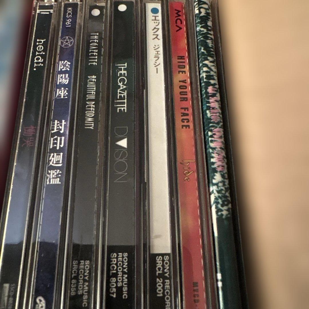 V系CDまとめ売り ジャンク扱い　ラルク多め