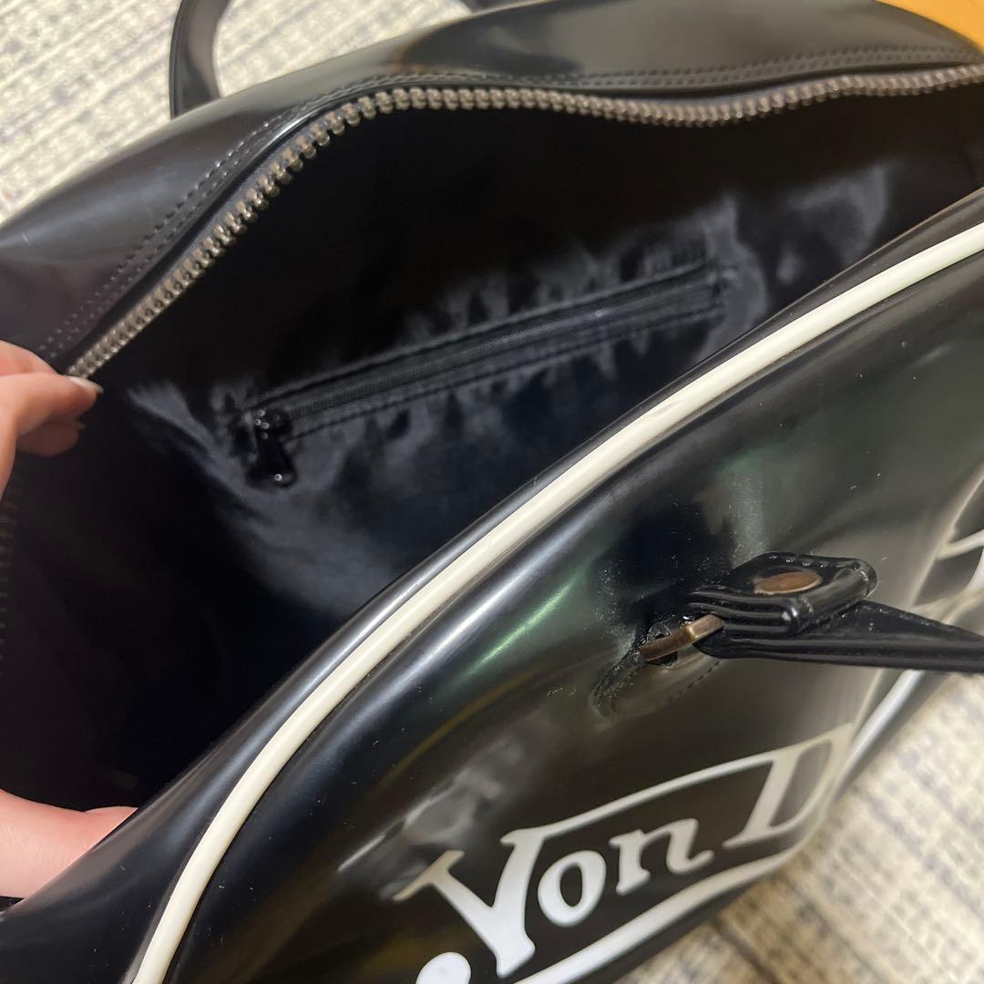 Von Dutch ヴィンテージ ボストンバッグ エナメル スポーツバッグ