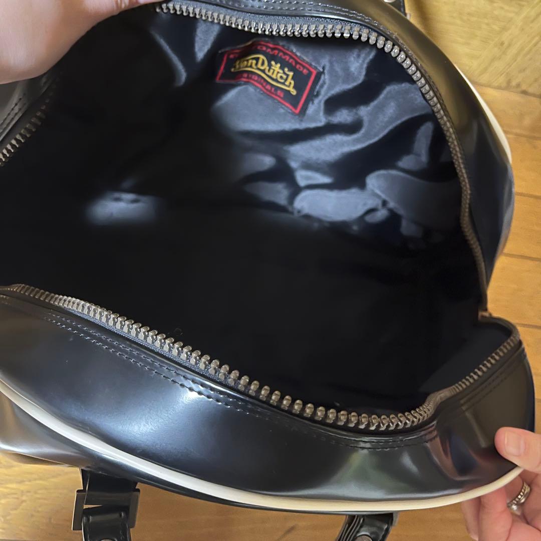 Von Dutch ヴィンテージ ボストンバッグ エナメル スポーツバッグ