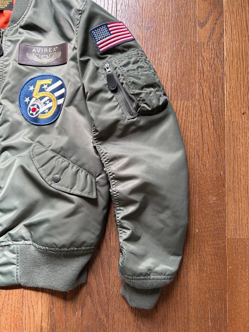 【美品】アヴィレックス AVIREX L－2 5th AIR FORCE