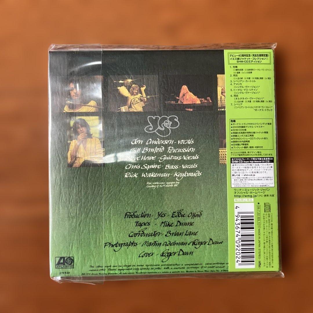 YES 紙ジャケSHM-CD ８枚セット
