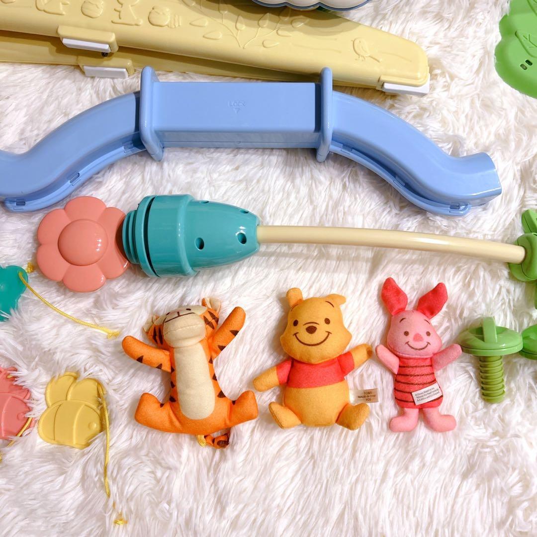 プーメリー 美品✨選べる回転 6WAYジムにへんしんメリー くまのプーさん