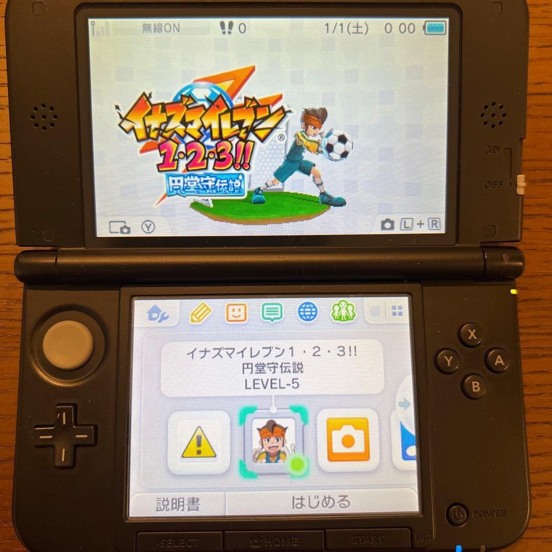 3DS イナズマイレブン1・2・3 円堂守伝説　ソフト