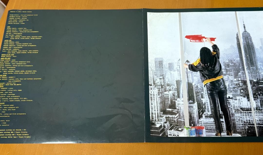 【吉田美奈子】 LP 2枚セット モンスター・イン〜 イン・モーション 写真付き