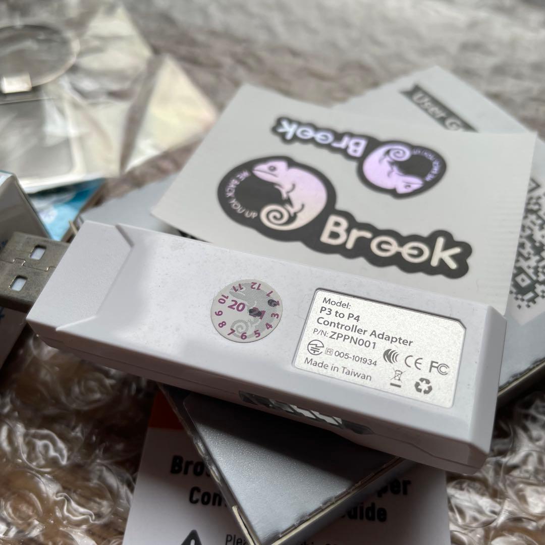 O*R様 Brook PS3 to PS4 コントローラーアダプター