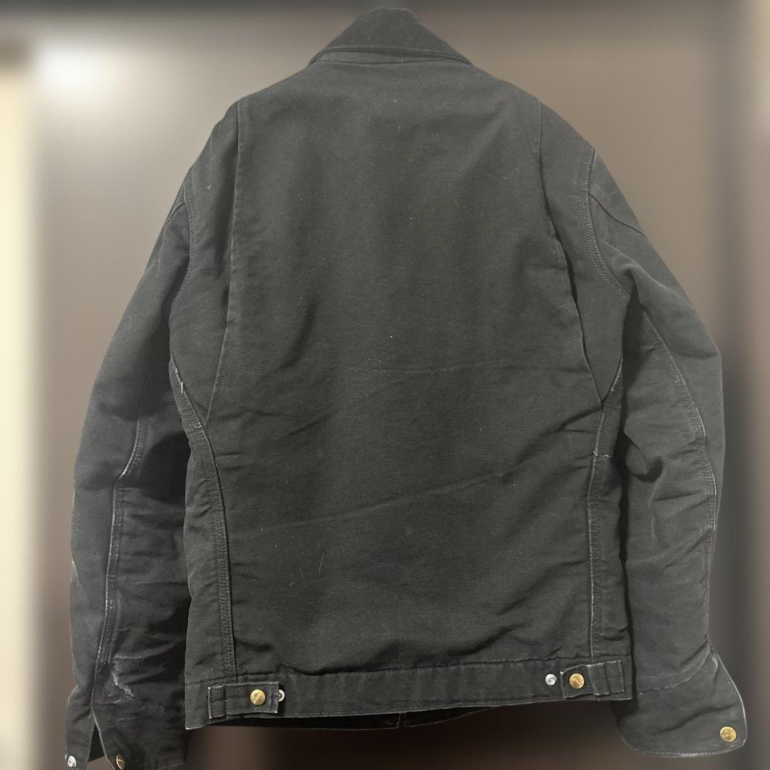 Carhartt ブラック デトロイトジャケット　S USA製