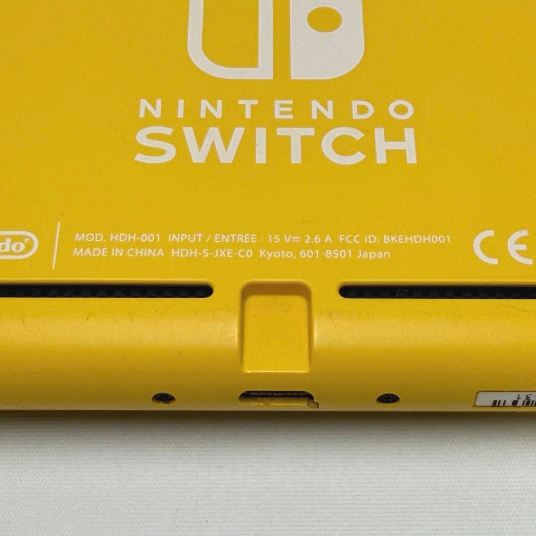 【ジャンク】ニンテンドースイッチ ライト　HDH-001 イエロー　switch