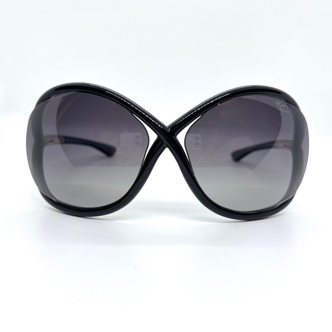TOM FORD TF9 Whitney 偏光 サングラス 黒 hyde 美品