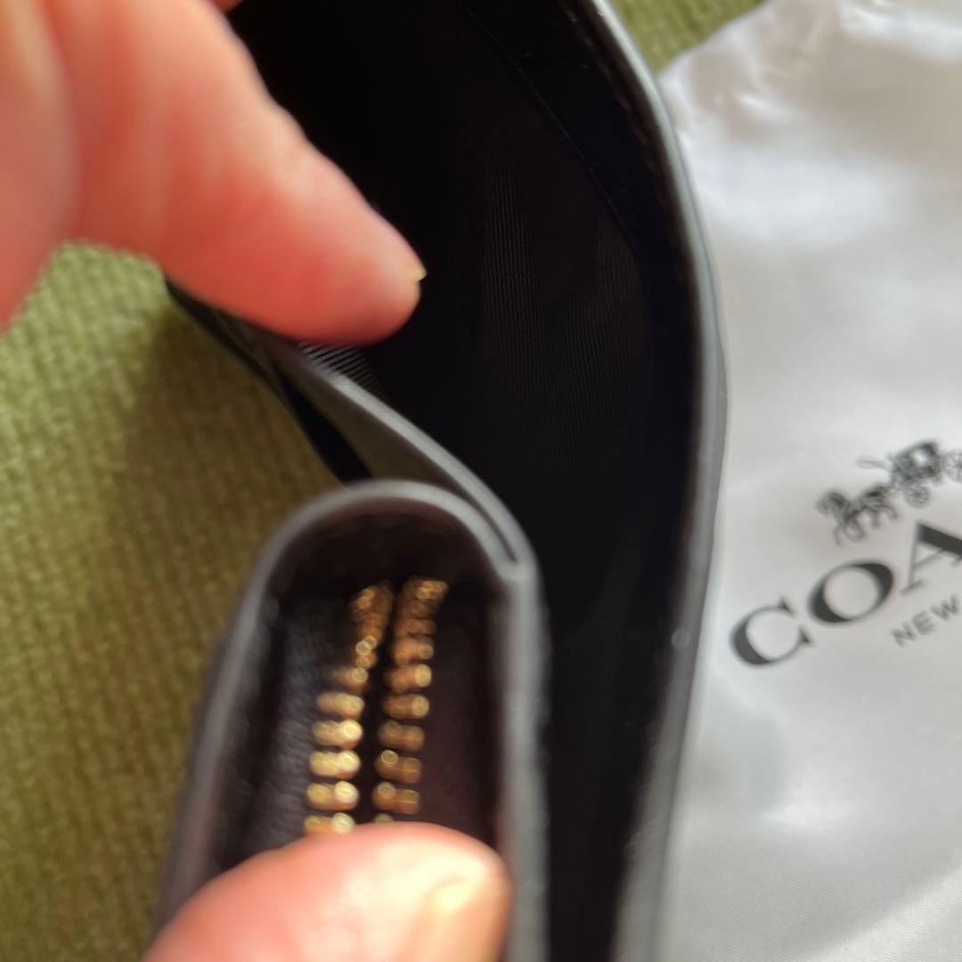 COACH スヌーピー柄 二つ折り財布