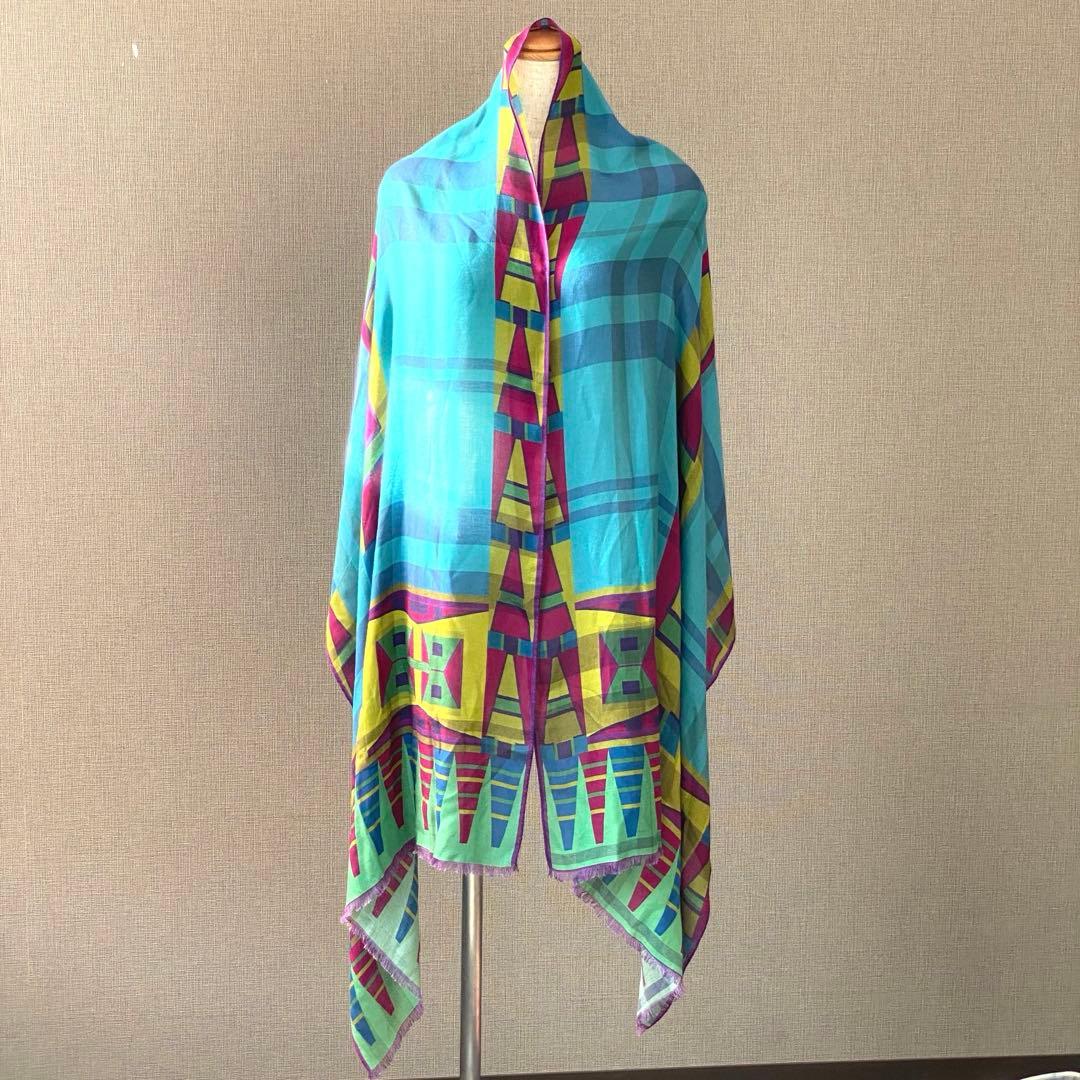 【ETRO】エトロ　ストール　スカーフ　大判　ショール　マフラー