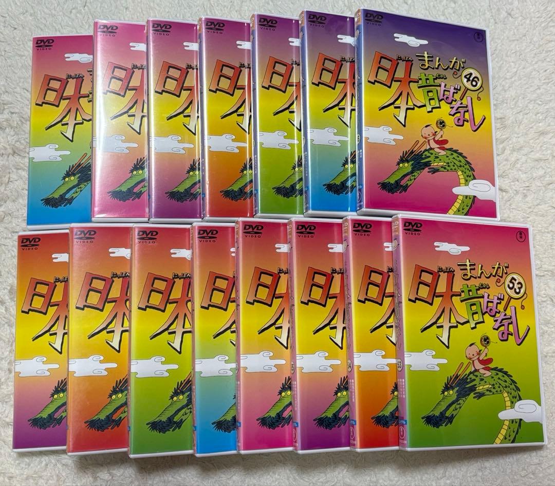 まんが日本昔ばなし 60巻セット レンタル落ち DVD