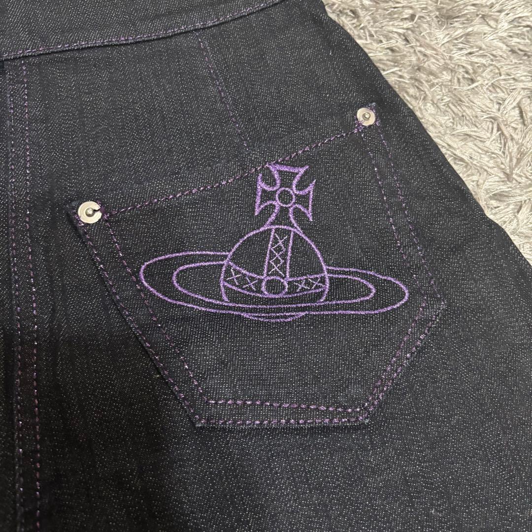 Vivienne Westwood ダークデニム キュロット