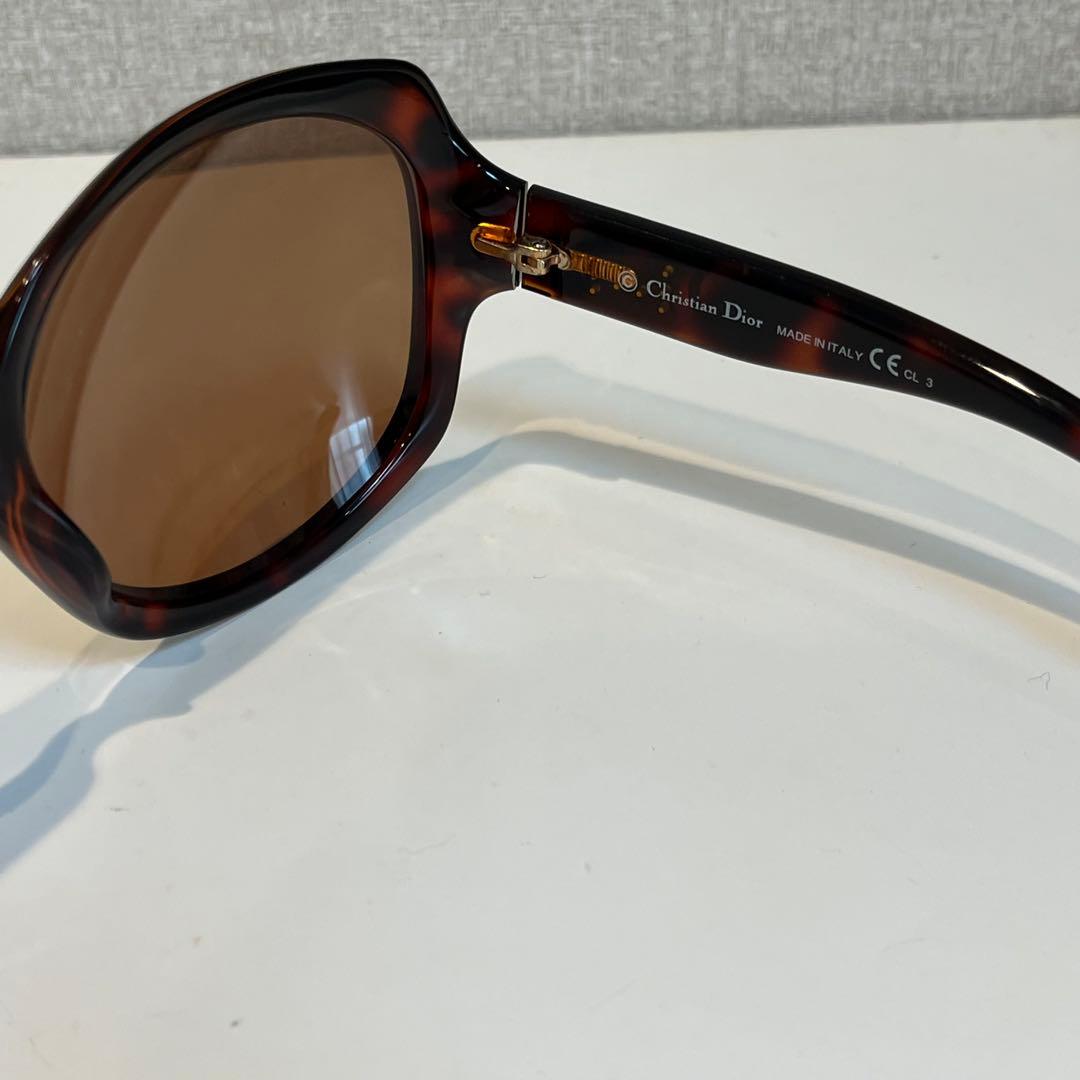 クリスチャンディオール サングラス GLOSSY1 ブラウン べっ甲調 DIOR
