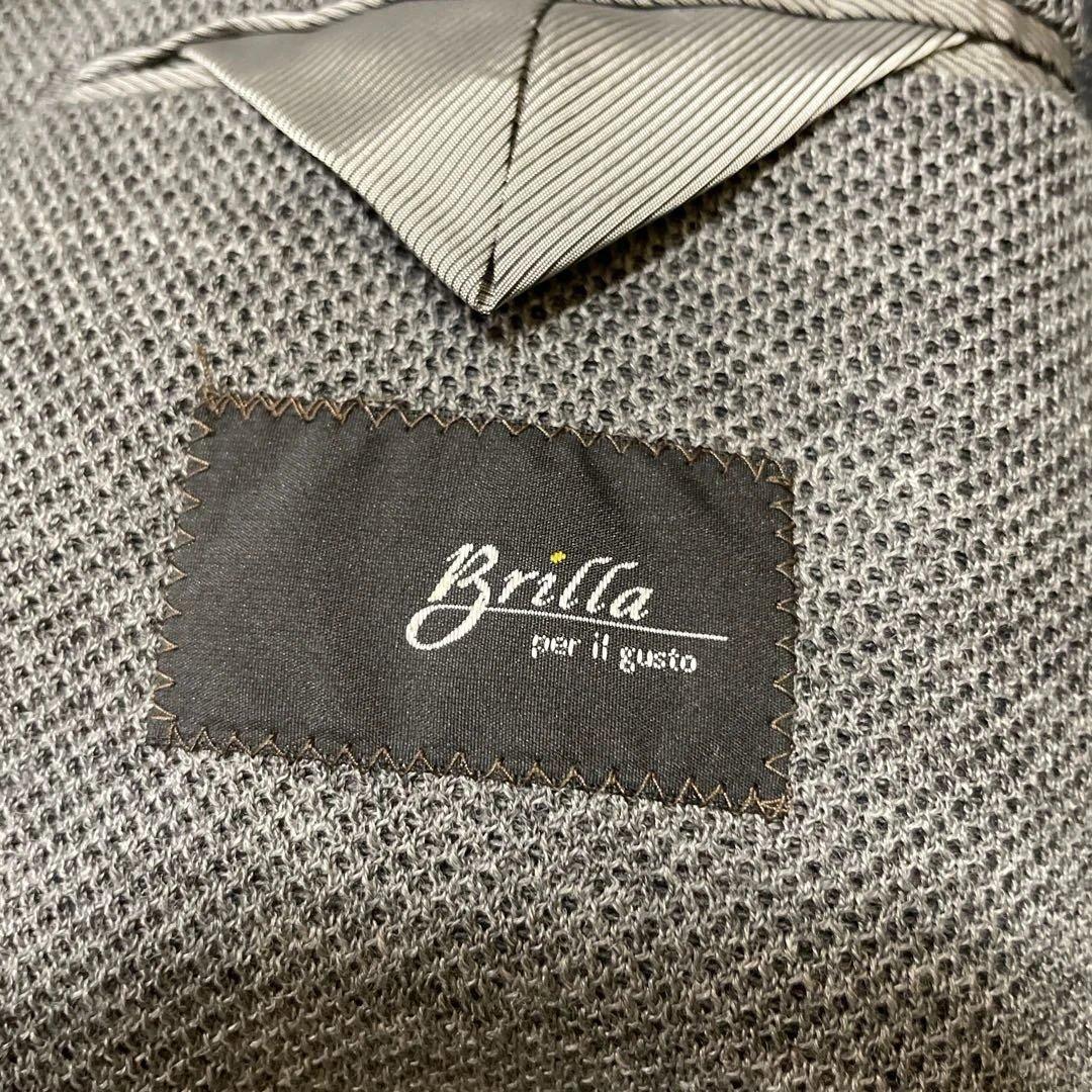 Brilla グレー テーラードジャケット 44