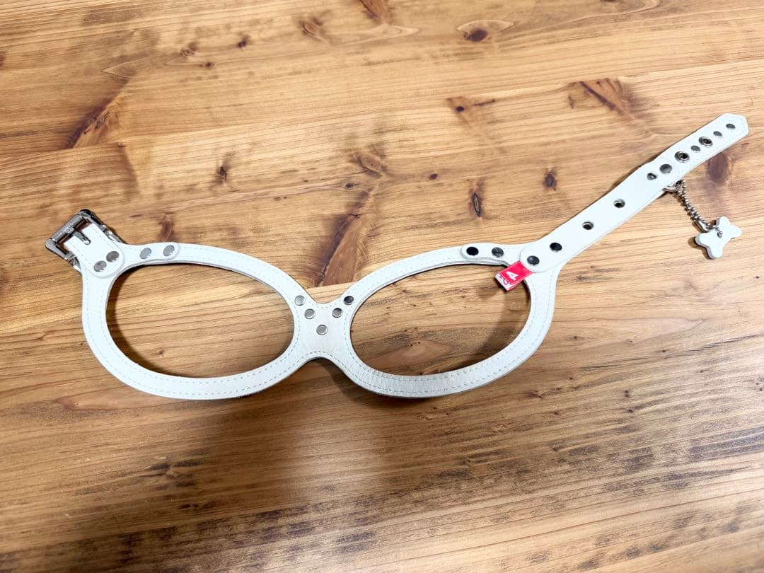 バディベルト 4号 ホワイトキャップ パーツ、スワロフスキーカスタム
